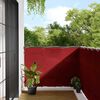 vidaXL Balcony Screen Red 120x800 cm 100% Polyester Oxford