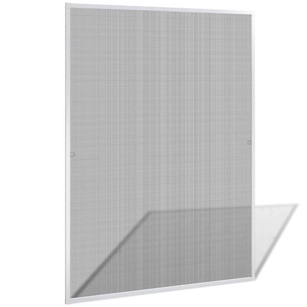 White Insect Screen for Windows 130 x 150 cm