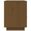 vidaXL Bedside Cabinets 2 pcs Honey Brown 40x34x45 cm Solid Wood Pine