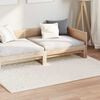 vidaXL Area Rugs Rectangular HUARTE Cream 170 x 120 cm Polyester