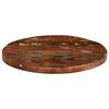 vidaXL Table Top &Oslash; 50x1.5 cm Round Solid Wood Reclaimed