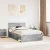 vidaXL Bed Frame with Headboard Concerte 120 x 200 cm Solid Pine Wood