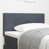 vidaXL Headboard with Headboard Dark Grey 80 cm Faux Leather