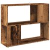 vidaXL Book Cabinet/Room Divider Old Wood 80x24x63 cm