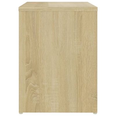 vidaXL Bed Cabinets 2 pcs Sonoma Oak 40x30x40 cm Engineered Wood