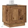vidaXL Bedside Cabinet Old Wood 44 x 34.5 x 45 cm Engineered Wood