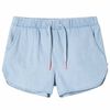 vidaXL Kids' Shorts Soft Denim Blue 128