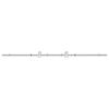vidaXL Sliding Door Hardware Kit 200 cm Stainless Steel Silver