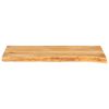 vidaXL Table Top Live Edge 90x40x3.8 cm Solid Wood Mango