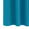vidaXL Blackout Curtains with Rings 2 pcs Turquoise 225 x 140 cm