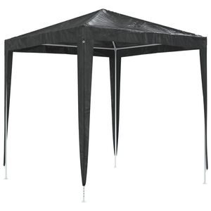 vidaXL Party Tent | Anthracite | Polyethylene, Steel | 2x2 m | Collapsible