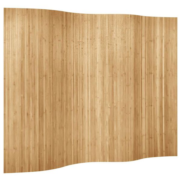 vidaXL Room Divider Bamboo 250x165 cm Natural