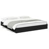 vidaXL Bed Frame with Drawers without Mattress Black 200x200 cm