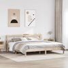 vidaXL Bed Frame without Mattress 180x200 cm Super King Solid Wood Pine