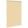 vidaXL Roller Blind Blackout Beige 150x230 cm Fabric Width 146.6 cm Polyester