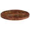 vidaXL Table Top Ø 60x1.5 cm Round Solid Wood Reclaimed