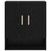 vidaXL Wall Cabinet Black Oak 60 x 31 x 70 cm Engineered Wood