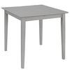 vidaXL 3 Piece Dining Set MDF Grey