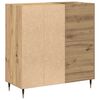 vidaXL Record Cabinet Artisan oak 85 x 38 x 89 cm Engineered Wood