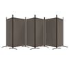 vidaXL 6-Panel Room Divider Anthracite 520x180 cm Fabric