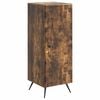 vidaXL Sideboard Smoked Oak 33 x 34.5 x 90 cm Engineered Wood