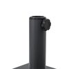 vidaXL Parasol Base Dark Grey 45 x 45 x 31.5 cm