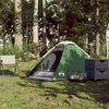 vidaXL Camping Tent Dome 2-Person Green Waterproof