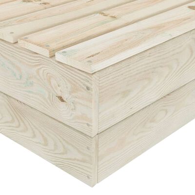 vidaXL Garden Tables 2 pcs 60x60x30 cm Impregnated Spruce Wood