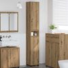vidaXL Bathroom Cabinet Artisan Oak 30.5 x 30 x 195 cm Engineered Wood