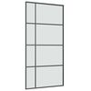 vidaXL Sliding Door with Hardware Set 102,5x205 cm ESG Glass&Aluminium