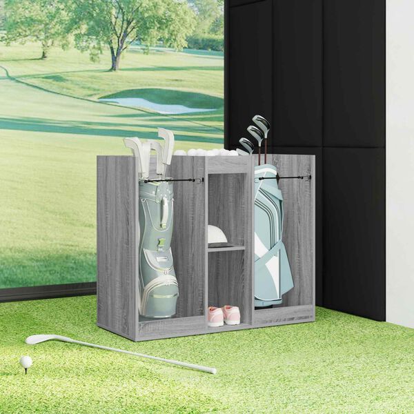 vidaXL Golf Cabinet Plain Grey Sonoma 102 x 45 x 85.5 cm