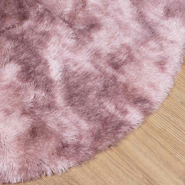 vidaXL Shaggy Rug High Pile NAVARRA Dusty Pink 160x160 cm Polyester