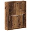 vidaXL Wall-Mounted Shoe Cabinet EDE 71 x 17 x 86 cm Engineered Wood