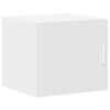 vidaXL Slim Storage Cabinet White 45x42.5x225 cm Engineered Wood