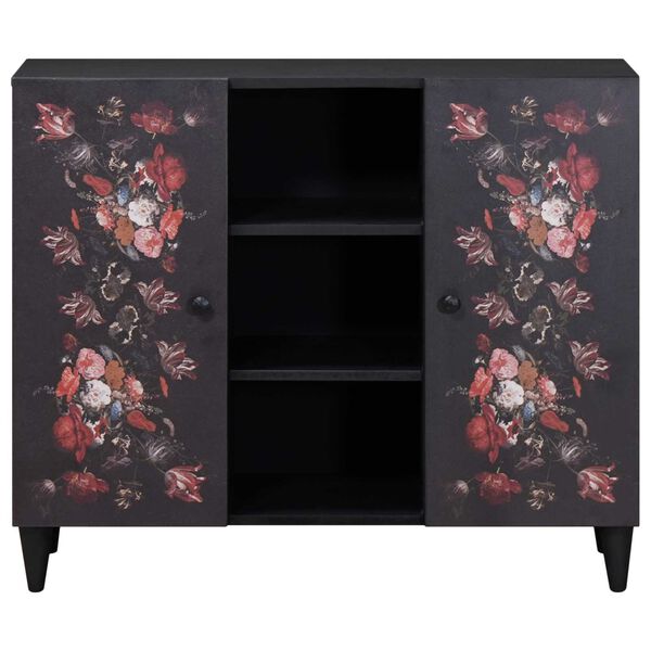 vidaXL Storage Cabinets Multicolour 90 x 33.5 x 75 cm Solid Mango Wood