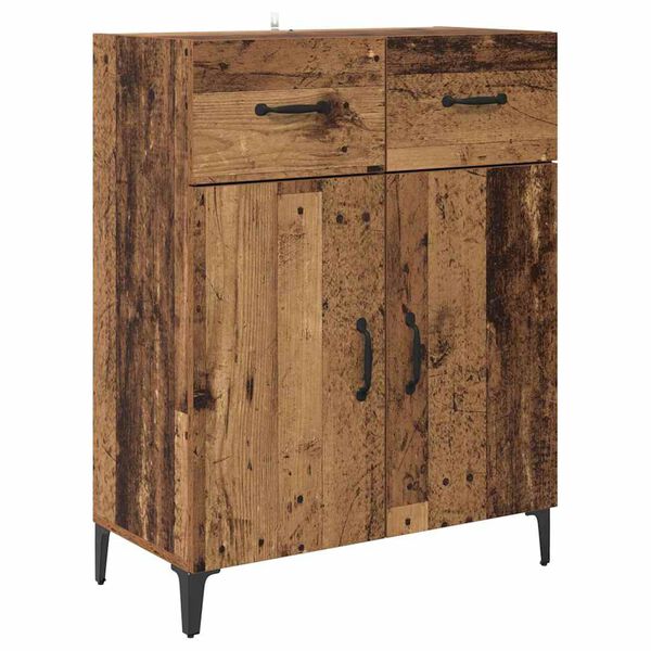 vidaXL Sideboard Old Wood 69.5 x 34 x 90 cm Engineered Wood