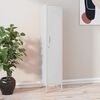 vidaXL Locker Cabinet White 35x46x180 cm Steel