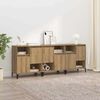vidaXL Sideboards 3 pcs Artisan Oak 60 x 35 x 70 cm Engineered Wood