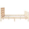 vidaXL Bed Frame without Mattress 200x200 cm Solid Wood