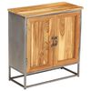 vidaXL Sideboard Recycled Teak and Steel 65x30x70 cm