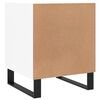 vidaXL Bedside Cabinets 2 pcs White 40x40x50 cm Engineered Wood