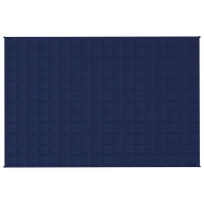 vidaXL Weighted Blanket Blue 120x180 cm 5 kg Fabric