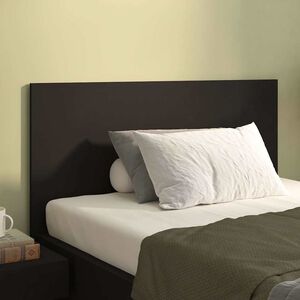 vidaXL Bed Headboard Black 120x1,5x80 cm Engineered Wood