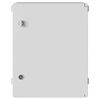 vidaXL Control Cabinet Grey 47 x 17.5 x 50 cm ABS Plastic