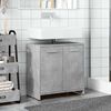 vidaXL Bathroom Sink Cabinet Concrete Grey 60x33x60 cm Engineered Wood