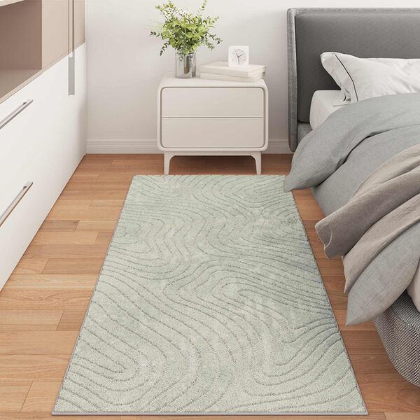 vidaXL Area Rugs Rectangular PALMERAS Green 150 x 80 cm Polyester
