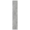 vidaXL Bookcase Concrete Grey 100x33x187.5 cm Engineered Wood