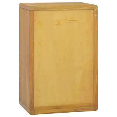 vidaXL Wall-mounted Bathroom Cabinet 45x30x70 cm Solid Wood Teak