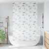 vidaXL Shower Roller Blind with Cassette 130x240 cm Fabric Width 126 cm