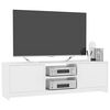 vidaXL TV Cabinet White 120x30x37.5 cm Engineered Wood